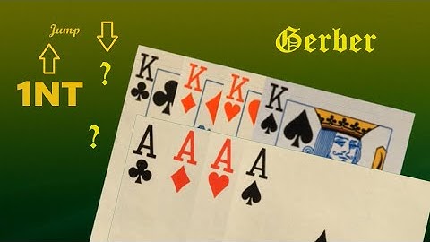 Bridge Grand Slam  (9) - Gerber Jump Rebid of 4 Response #bidding