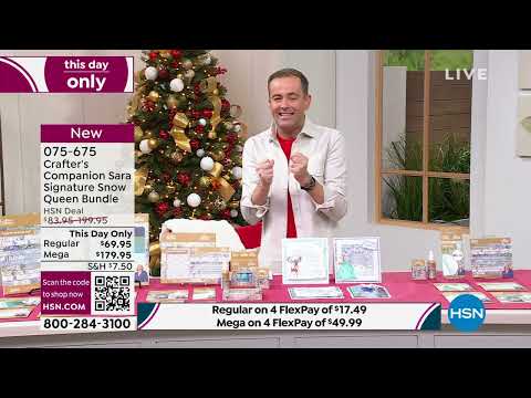 Crafter's Companion Sara Signature The Snow Queen Mega B...