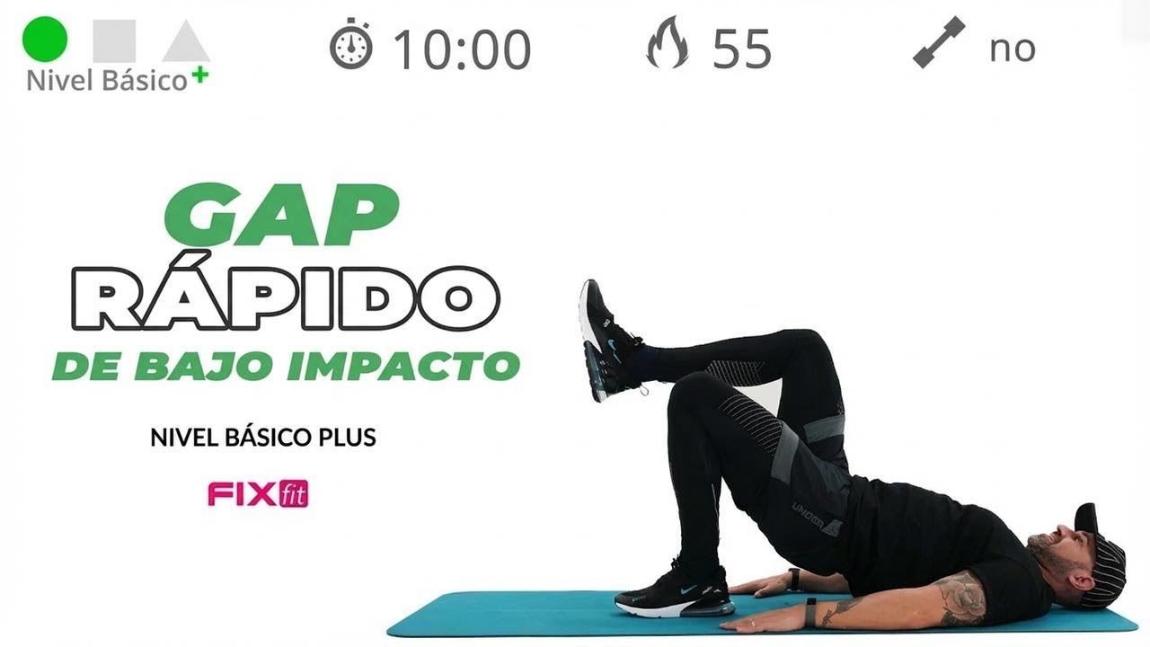 Rutina express de 10 minutos para piernas, abdomen y glúteos