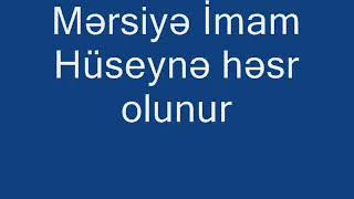 Imam Huseyn Asiqe bax can verir yareleri qan verir