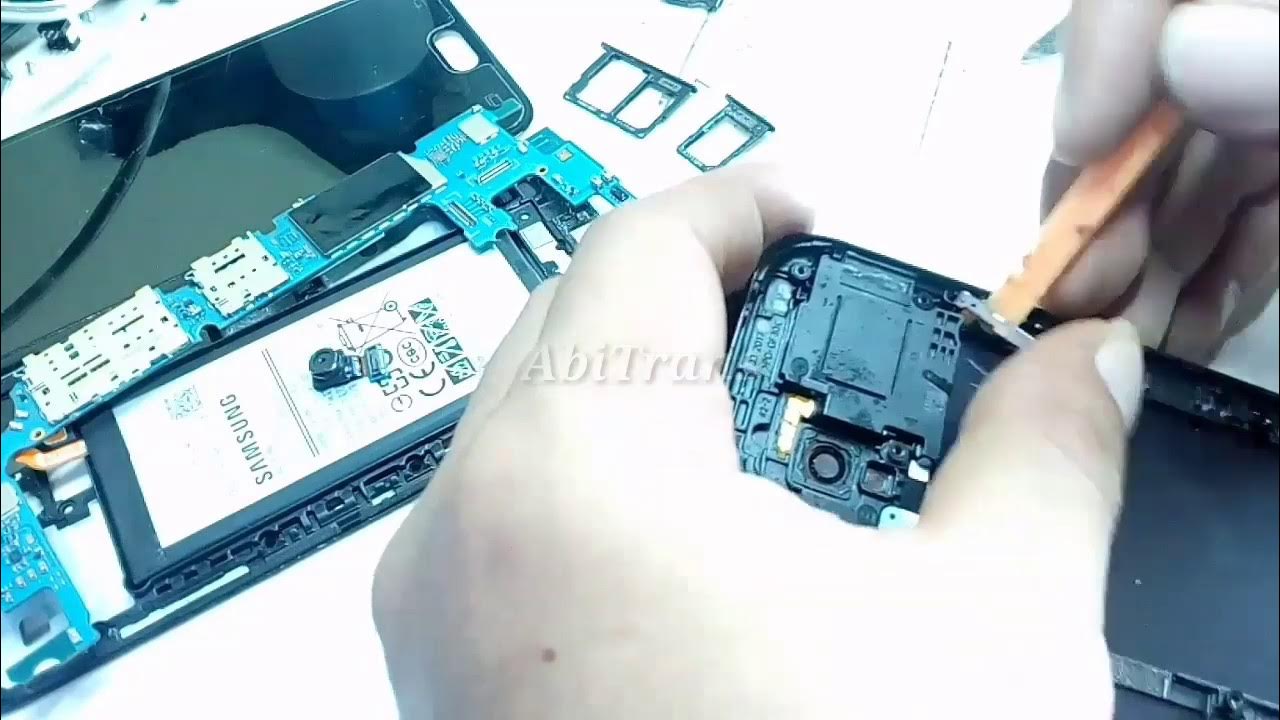 Замена Экрана на Samsung J3 2016 / Пошаговое Обучение - YouTube