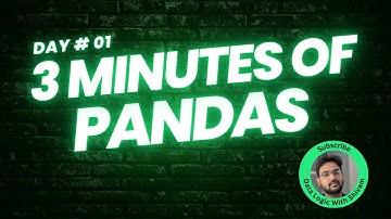 Day 1: Introduction to pandas and its data structures (Series and DataFrame)