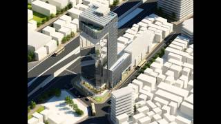 3D Models skycraper Building with city 3D model from CGTrader.com