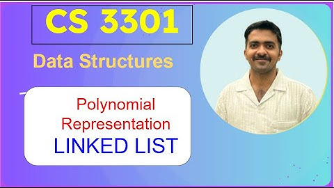 Polynomial Addition in Linked List in Tamil | 1.20