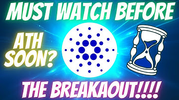 Cardano ADA Big Move Incoming!!! Must Watch Price Predictions & Technical Analysis - Alt Season Here