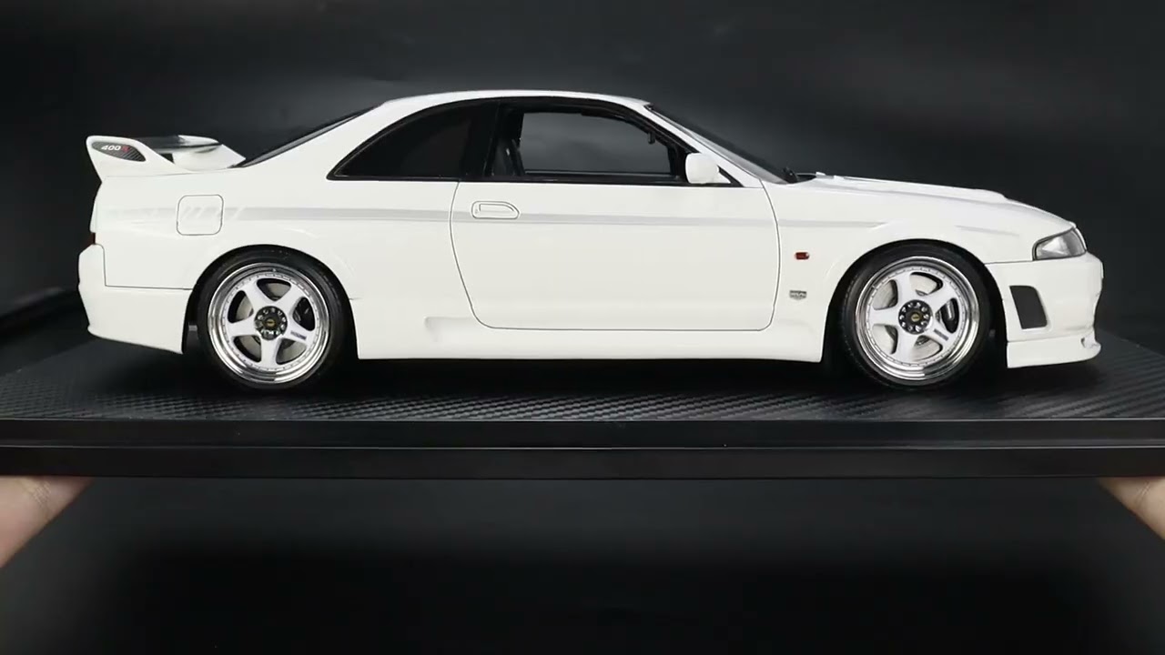 Ignition Model 1/18 Nismo R33 GT-R 400R White (IG2254) Resin car model