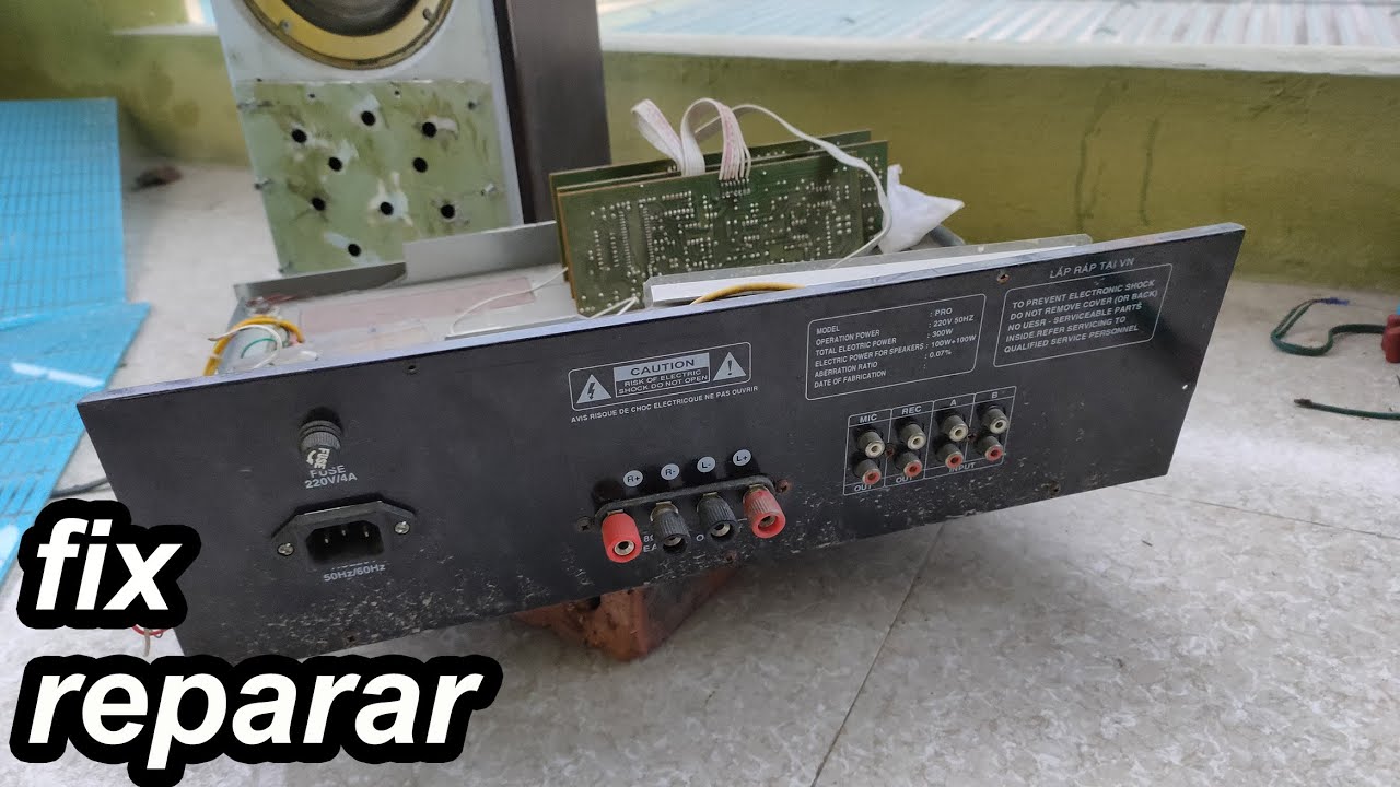 Reparaci n De Amplificador How To Fix A Blown Amp Channel YouTube reparaci-n-de-amplificador-how-to-fix-a-blown-amp-channel-youtube
