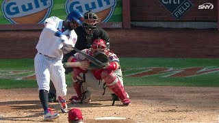 PHI@NYM: Reyes pulls RBI double into right field