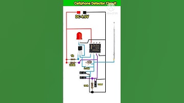 Cellphone Detector Circuit #circuit #diyprojects #electronicsprojects