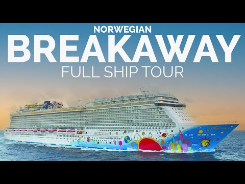 Video: Norwegian Breakaway Cruise Ship - Cabins thiab Suites