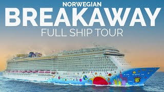 NORWEGIAN BREAKAWAY FULL SHIP TOUR 2023 | ULTIMATE CRUISE SHIP TOUR OF PUBLIC AREAS | NCL CRUISE