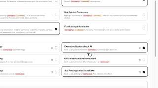 ChatAE Bulk Research & Custom Triggers Demo