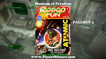 Robco Fun Magazine - Atomic Command -  Museum of Freedom - Concord - Fallout 4