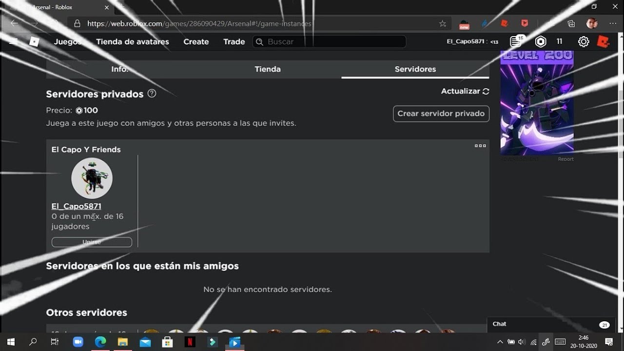 Servidor Privado Arsenal/ Private Server Arsenal Especial40Subs (WORKING) YouTube
