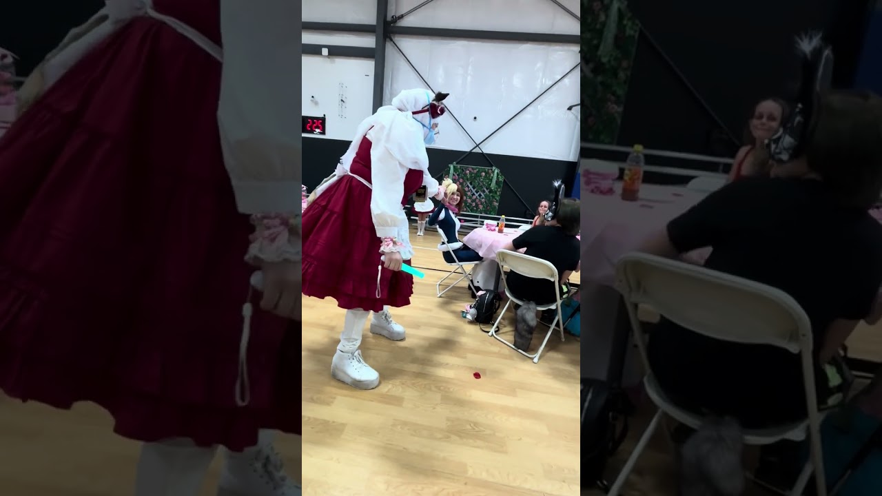 Maid Cafe Dancing Time (Courage’s first maid cafe time) Meadowlark Comic Con 2025