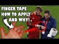 How to Finger Tape and why we use Fingertape – Football and Futsal Goalkeepers