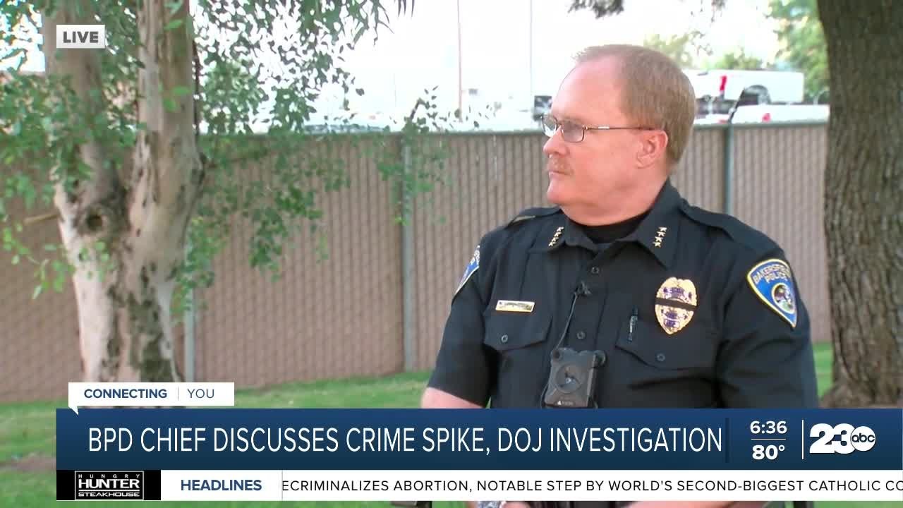 ⁣BPD Chief Greg Terry talks LIVE with 23ABC