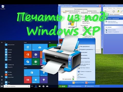 Сетевой доступ к принтеру на Windows 10 из под Windows XP ✔