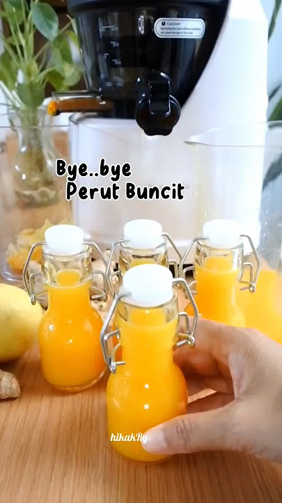 AMPUH !! Jus Untuk Membakar Lemak Perut | Badan Langsing Lemak Hilang Muka Glowing