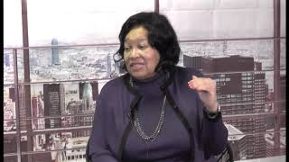 Wally Jadan with Dr. Deidre Waterman Candidate for Mayor of Pontiac