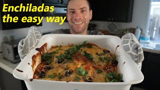 Easy, Cheesy Enchilada Casserole Recipe