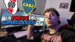 Haciendo la PREVIA de RIVER VS BOCA por Twitch: LucaaNivio (súmate!)