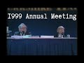 1999 Berkshire Hathaway Annual Meeting (Full Version)