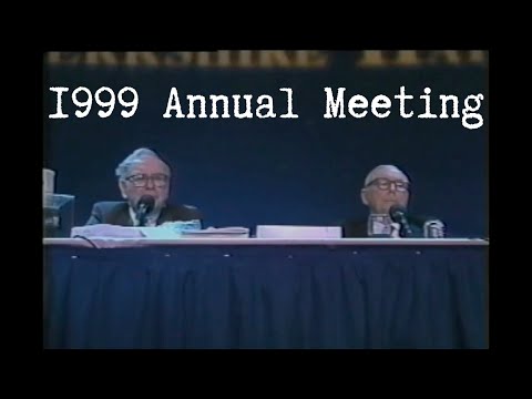 1999 Berkshire Hathaway Annual Meeting (Full Version) thumbnail