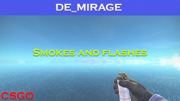 QS: Mirage Smoke off connector/A site from B apps entry
