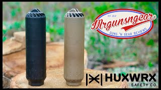 Celebrity HUXWRX Flow Through 7.62 Ti Lightweight 3D Printed Silencer Test & Review Wealth