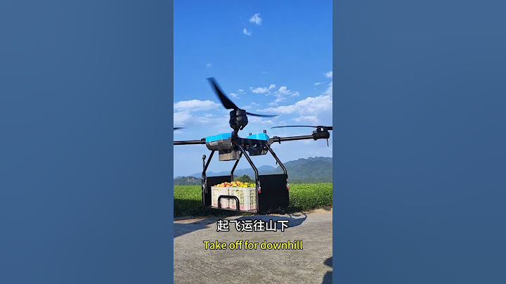 How cargo drones transport fruit #drone#cargo #dji #fruit