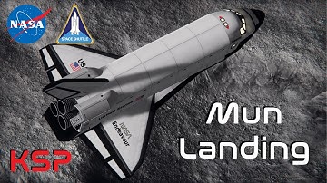 Munar Colonization Ep3 - Mun Shuttle | KSP Cinematic