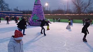 Patinaj Căzătură la patinoar. #patinoar Arad