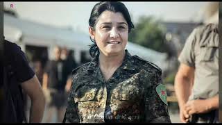 Ava şîn sor bûye ji xwîn (YPG & YPJ) 🌼😢