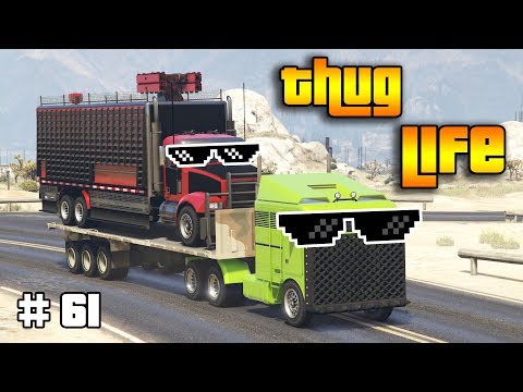 GTA 5 ONLINE : THUG LIFE AND FUNNY MOMENTS (WINS, STUNTS AND FAILS #61)