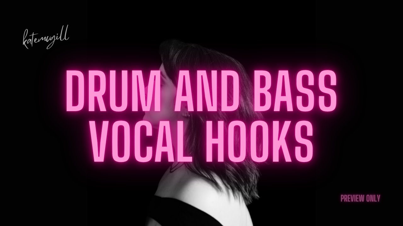 Royalty-Free Female Vocals for Drum and Bass // 11 Vocal Hooks for Producers (170-175BPM)