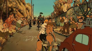 大友克洋監督も絶賛！フランス夏の風物詩”ツール・ド・フランス”が色鮮やかに／映画『ベルヴィル・ランデブー』ツール・ド・フランス編オリジナル映像