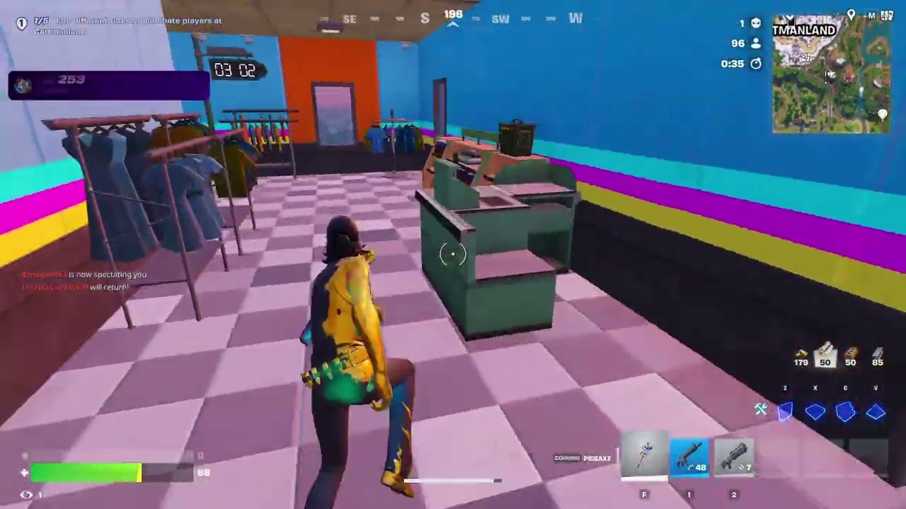 playing tryna get first place