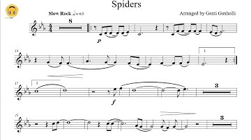 Spiders by System Of A Down (Violin Solo with Piano Accompaniment/Sheets)