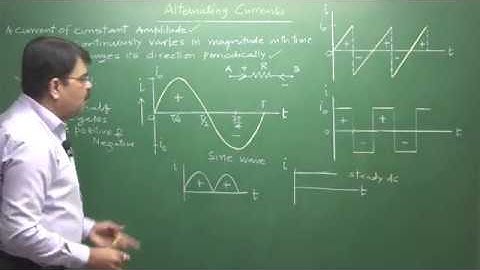 Alternating Current 1 - Introduction & production of ac -Vivek Phalke PHYSICS