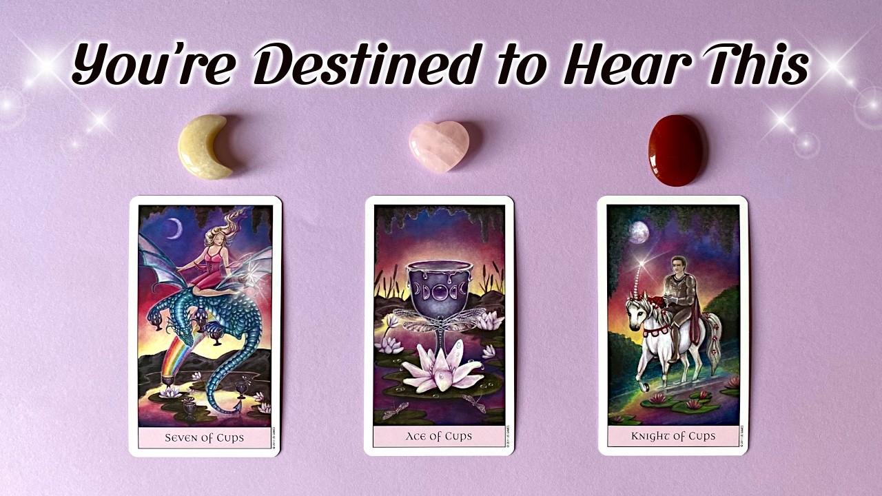 You're DESTINED to HEAR This 🌙🔮✨ Pick a Card! 💜