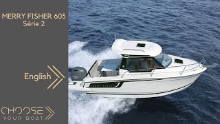 MERRY FISHER 605 SERIE 2 - Jeanneau : Guided Tour (in English)