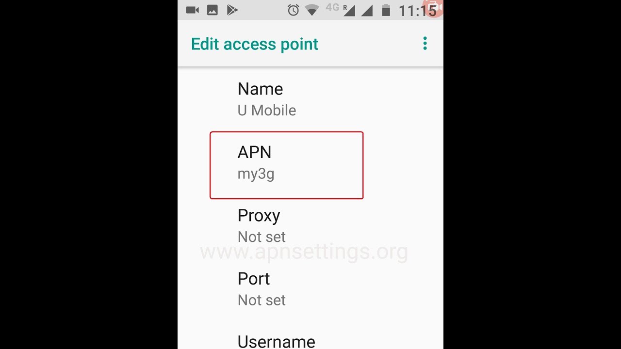 U Mobile 4g Apn Settings Malaysia 4g 5g Apn Settings