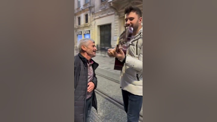 Sokak sanatçısı & Duydum ki bensiz yaralı gibisin. (Dayı içimizi parçaladin be)