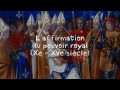 Laffirmation du pouvoir royal xexve sicle