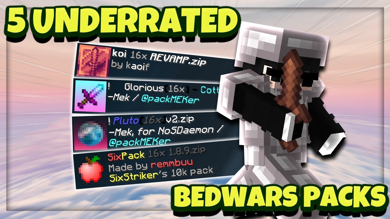 Top BEST Bedwars texture packs! (1.8.9) 