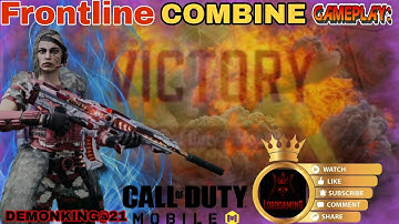“Combine  Epic Frontline Victory | COD Mobile Gameplay” #callofdutymobile #foryou #trending #gaming 