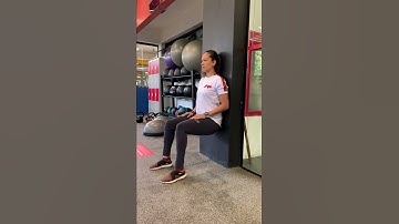 Agachamento Parede Isométrico