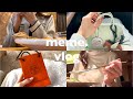 〔vlog〕ご報告🌸妊娠しました🤰|Baby in me..🩰🤍|辛かったつわりから回復した社会人の休日👜