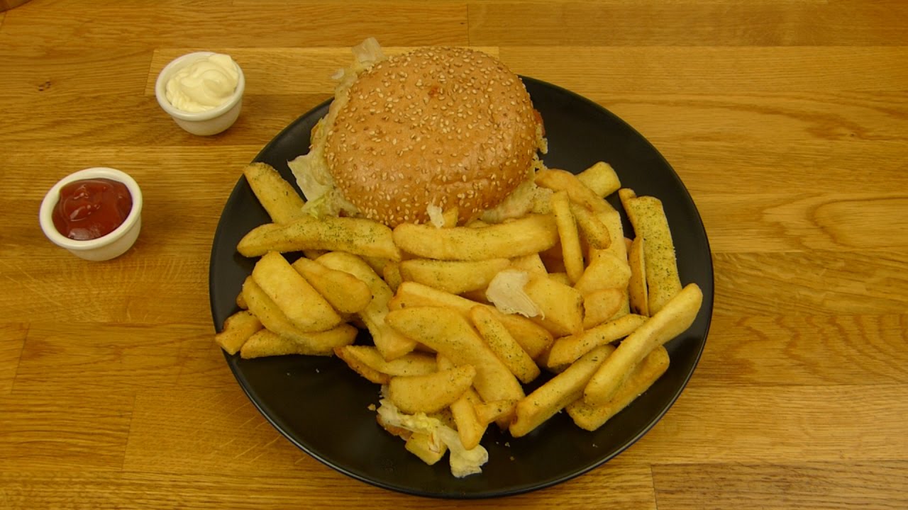 Piri's Chicken Burgers - Chook Norris | Fries | Pepsi Light